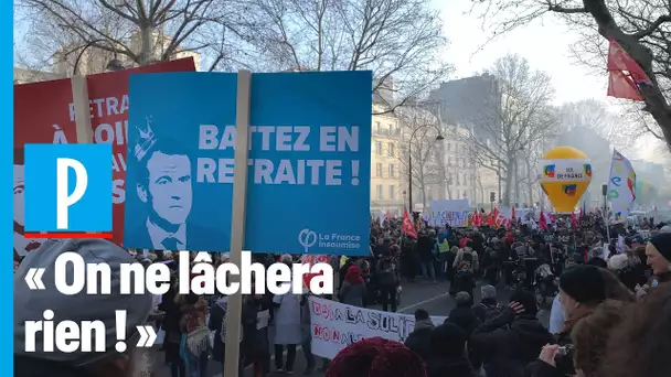 Réforme des retraites : « On ne lâchera rien ! »