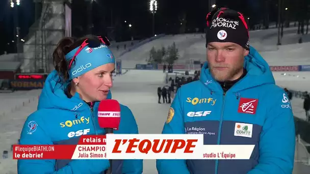 Guigonnat «On a montré de belles choses» - Biathlon - Mondiaux