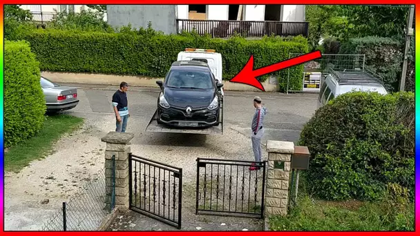 LA DÉPANNEUSE A RAMENER MA VOITURE CHEZ MOI !! UNE VRAIE GALÈRE ..