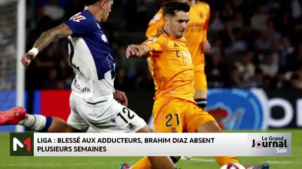 Liga : Blessé aux adducteurs, Brahim Diaz absent plusieurs semaines