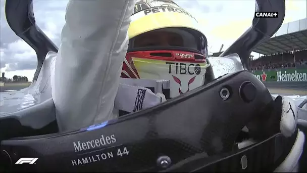 Victoire de Lewis Hamilton