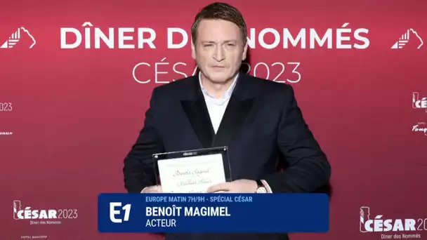 César 2023 : Benoît Magimel “heureux” de remettre le César de la meilleure actrice