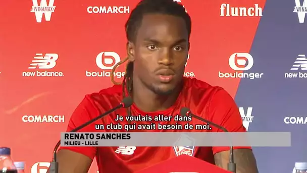 Renato Sanches : "je voulais un club qui a besoin de moi"