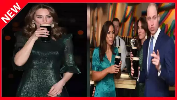 ✅  Kate Middleton une bière à la main : ce gros effort pour paraître cool en plein Megxit