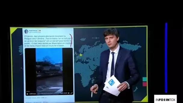 Des chars Leopard 2 livrés à l'Ukraine avant l'annonce officielle? Méfiance! • FRANCE 24