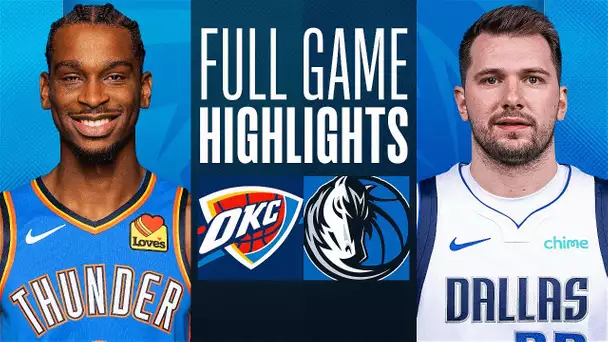 THUNDER at MAVERICKS | FULL GAME HIGHLIGHTS | February 10, 2024