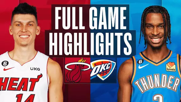 HEAT at THUNDER | NBA FULL GAME HIGHLIGHTS | December 14, 2022