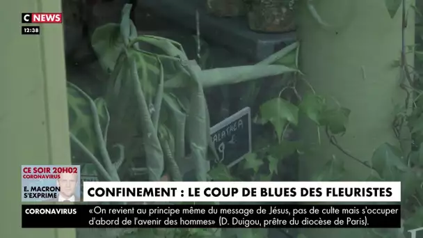 Confinement : le coup de blues des fleuristes