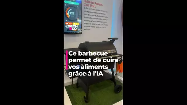 Ce barbecue permet de cuire vos aliments grâce à l'IA