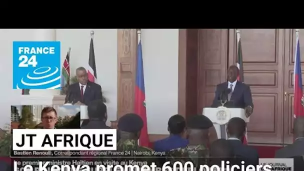 Le Kenya promet le déploiement de 600 policiers supplémentaires à Haïti • FRANCE 24