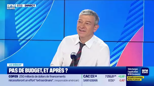 Nicolas Doze face à Jean-Marc Daniel : Pas de budget, et après ?