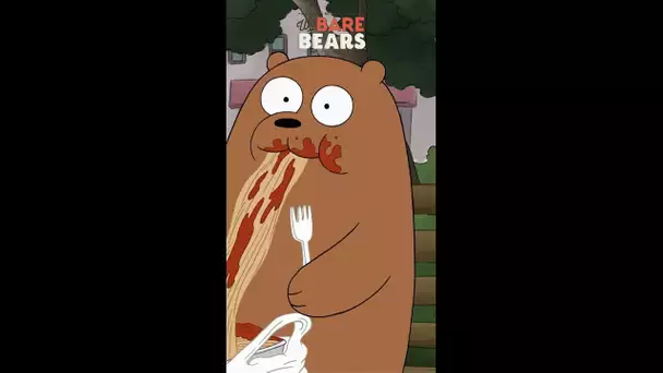 Quelle a été votre bonne action du jour  ? 🥰 #cartoonnetworkfr #webarebears #grizz #spaghetti