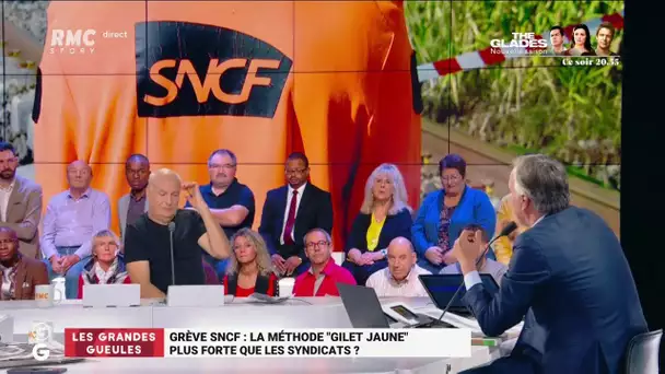 Grève SNCF: la méthode "Gilets Jaunes" plus forte que les syndicats? - Les Grandes Gueules RMC