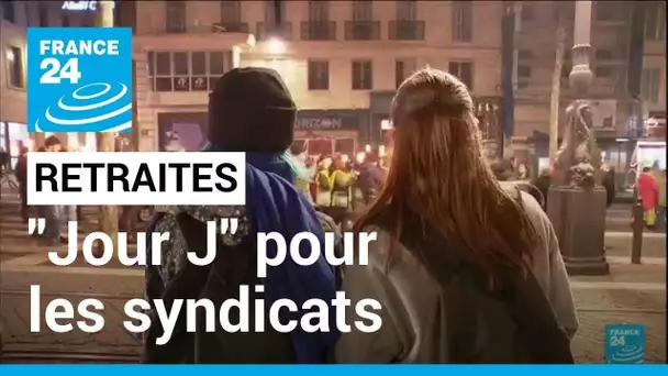 Grèves : "Jour J" pour les syndicats, plus de 200 points de rassemblements prévus dans le pays