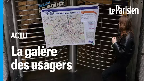 Grève à la RATP : «C’est une vraie galère, je vais être en retard à mon travail»