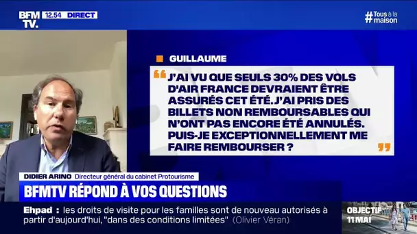 J'ai pris des billets non remboursables pour cet été, que faire?