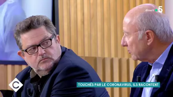 Vincent Duluc et Olivier Mazerolle : touchés par le coronavirus - C à Vous - 29/09/2020