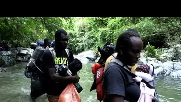 Colombie : des migrants haïtiens à l'assaut du Darien