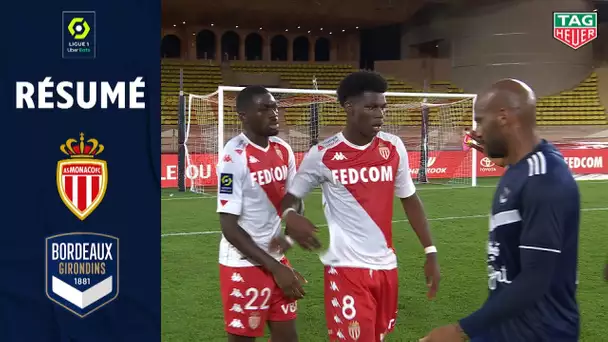 AS MONACO - FC GIRONDINS DE BORDEAUX (4 - 0) - Résumé - (ASM - GdB) / 2020-2021