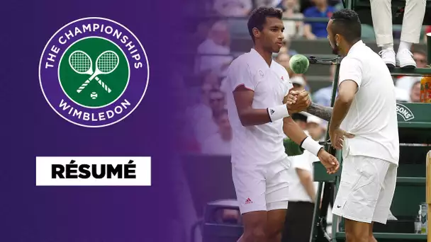 🎾 Résumé - Wimbledon : Kyrgios abandonne face à Auger Aliassime !