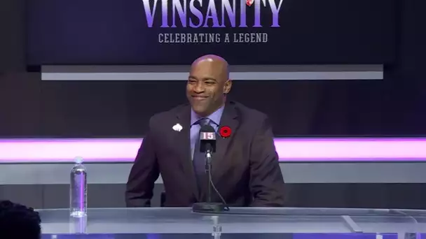 Vince Carter’s Toronto Raptors Jersey Retirement Speech 🙌