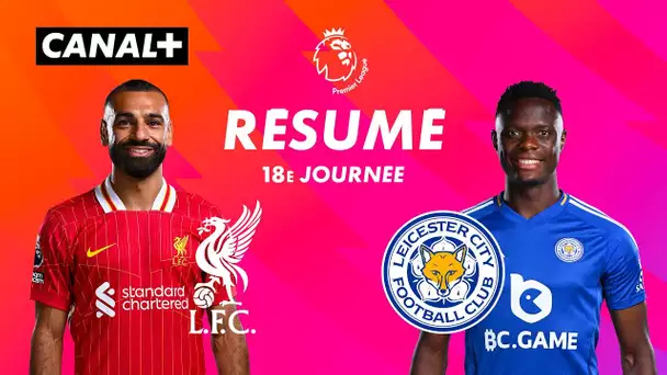 Le résumé de Liverpool / Leicester - Premier League 2024-25 (J18)