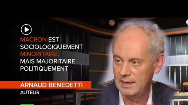 #IDI ⛔️ Macron est sociologiquement minoritaire, mais majoritaire politiquement, pour A. Benedetti
