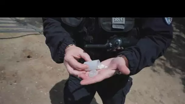 Un quartier de Paris dans l'ombre de "la colline du crack"