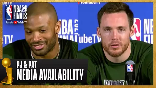 PJ Tucker & Pat Connaughton #NBAFinals Media Availability | July 13th, 2021