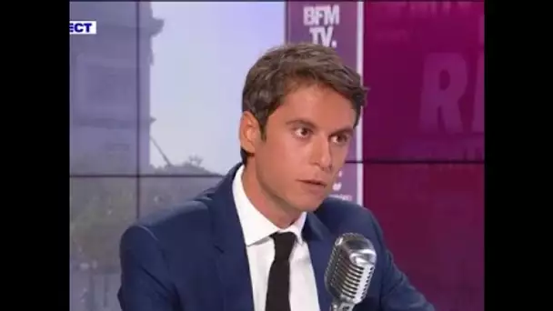 « Je vous le dirais ! » : Gabriel Attal rembarre un Jean-Jacques Bourdin insistant