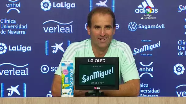 Rueda de prensa CA Osasuna vs Rayo Vallecano