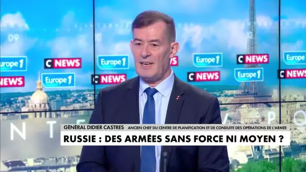 Ukraine : «On est un peu surpris de voir l'échec de l'armée russe», soulève Didier Castres