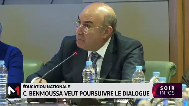 Éducation nationale : Chakib Benmoussa veut poursuivre le dialogue