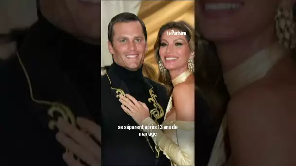La mannequin Gisele Bündchen et la star du football américain Tom Brady annoncent leur divorce