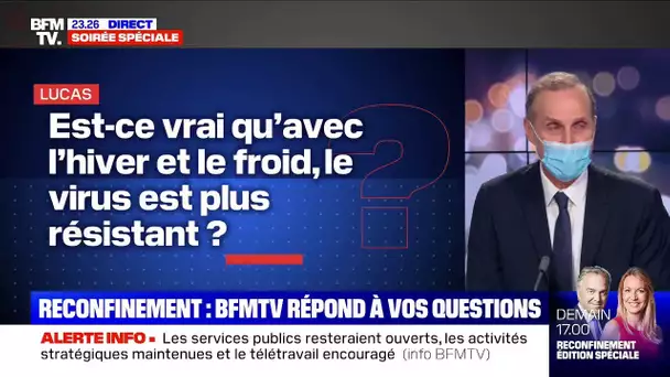 Le virus est-il plus résistant avec le froid ? BFMTV répond à vos questions