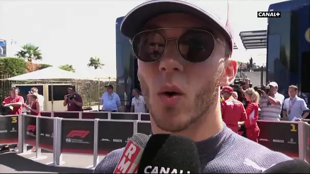 La réaction de Pierre Gasly après les qualifications