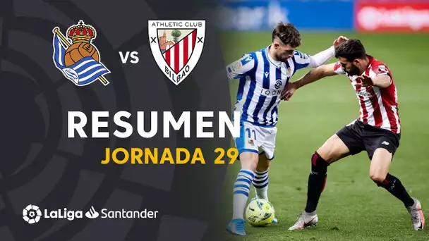 Resumen de Real Sociedad vs Athletic Club (1-1)