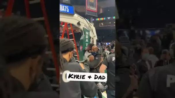 Kyrie & Proud Dad 🖤