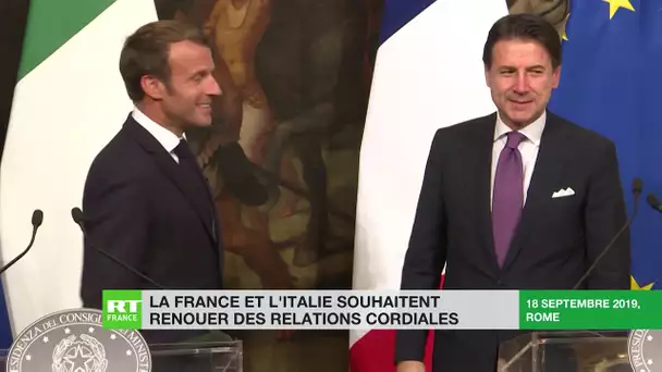 Emmanuel Macron est en visite à Naples pour relancer les relations bilatérales