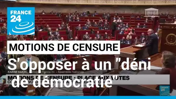 Motions de censure : "C'est un déni de démocratie", affirme le député Charles de Courson