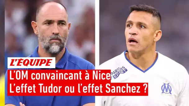 Victoire probante de l'OM à Nice : Est-ce l'effet Tudor ou l'effet Sanchez ?