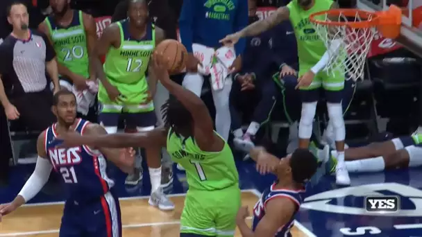 Timberwolves Bench In Awe After Anthony Edwards Dunk