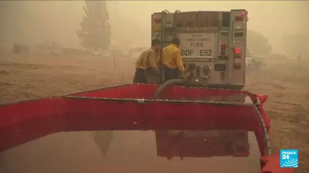 Incendies aux Etats-Unis : Taylorsville au coeur du "Dixie Fire" évacuée • FRANCE 24