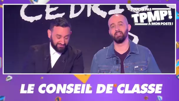 Le conseil de classe de Cédric Cizaire : Le 27e tarbaba est encore Cyril Hanouna !