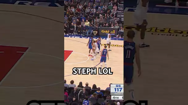 Steph Curry is ridiculous