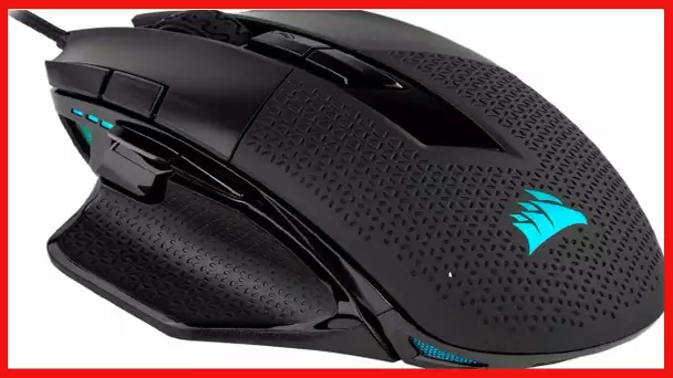 Corsair Nightsword RGB - Comfort Performance Tunable FPS/MOBA Optical Ergonomic Gaming Mouse