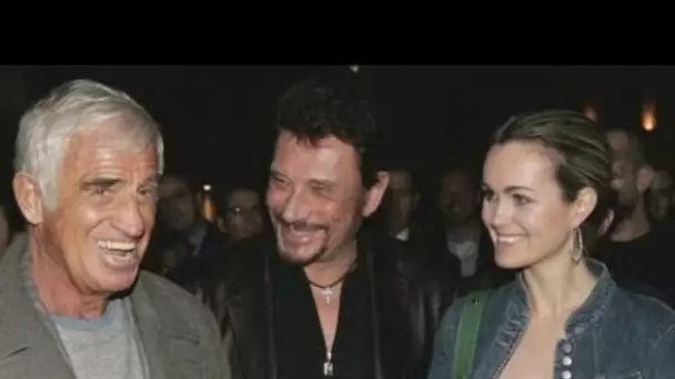 PHOTO Mort de Jean-Paul Belmondo : émue, Laeticia Hallyday évoque Johnny Hallyday et...