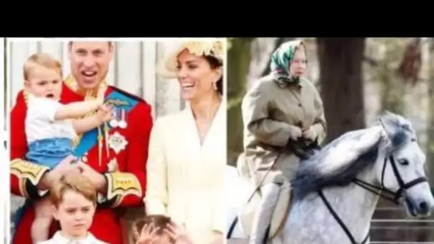 George, Charlotte et Louis suivent les traces de Queen avec une nouvelle passion pour l'équitation