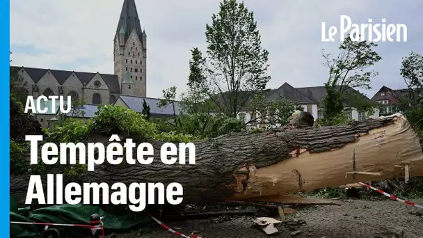 Tornade et tempête en Allemagne : près de 60 blessés et un mort dans l’ouest du pays