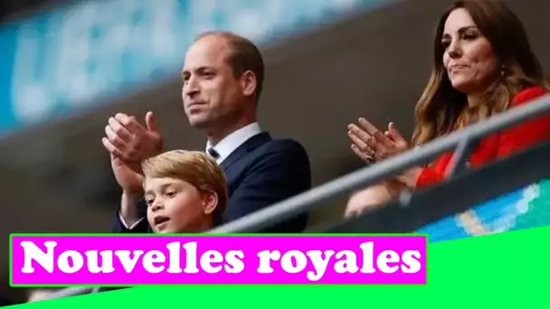 La prédiction du fier papa, le prince William, pour l'attaquant de tous les temps, Prince George